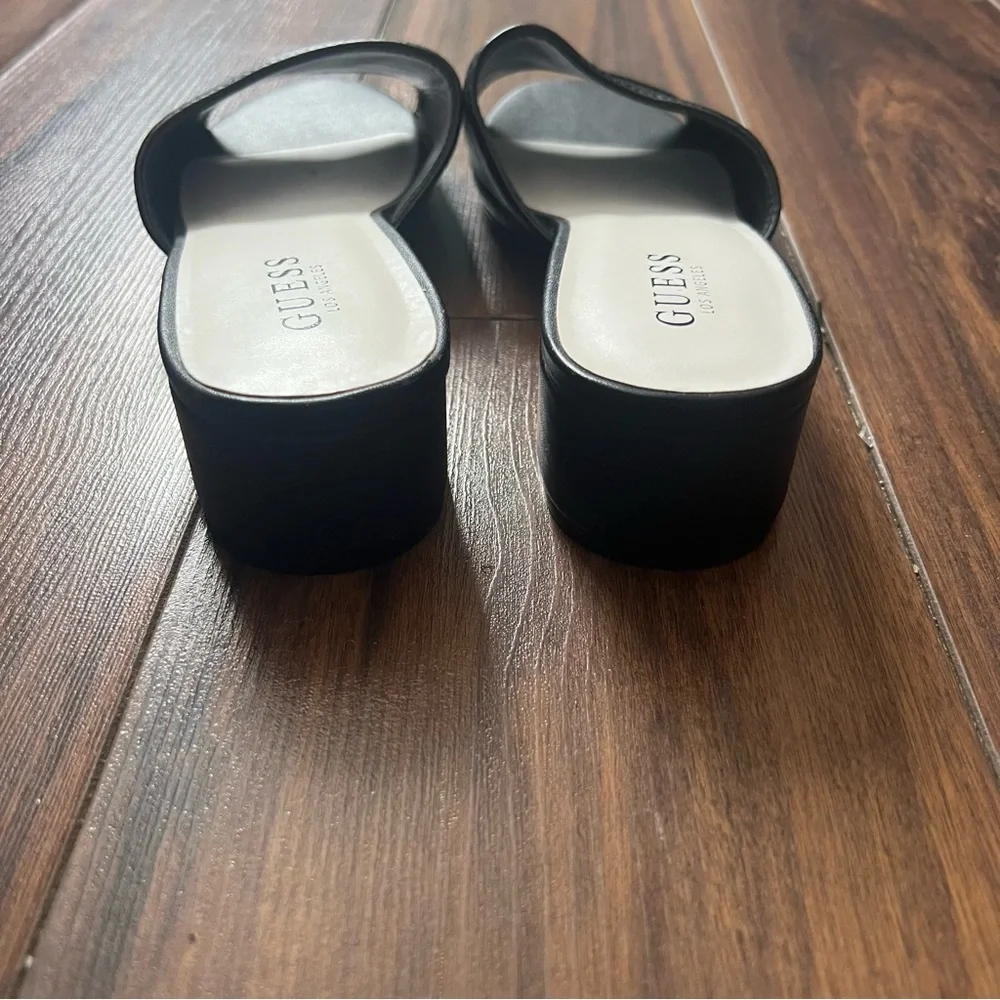 Guess Black Slide Heels – Size 9 - Picture 7 of 10